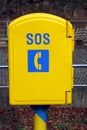 SOS phone box