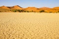 Sossusvlei land in Namibia