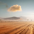 Sossusvlei in the Namib desert of Namibia Royalty Free Stock Photo