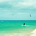 Sotavento Beach in Fuerteventura, Canary Islands, Spain