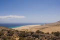 Sotavento Beach (Fuerteventura, Spain) Royalty Free Stock Photo