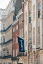 Sotheby's flag above London Office