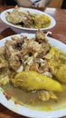 Soto ayam rempah Indonesia food