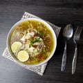 Soto Ayam, traditional Indonesian soup