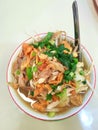 Soto ayam, typical Indonesian food