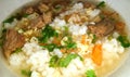 Soto daging Sapi masakan Indonesia Food