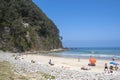 Soto de Luina, Cudillero, Asturias, Spain - 03 June, 2023. Beach of San Pedro de La Ribera Royalty Free Stock Photo