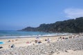 Soto de Luina, Cudillero, Asturias, Spain - 03 June, 2023. Beach of San Pedro de La Ribera Royalty Free Stock Photo