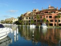 Sotogrande housing development at south of Spain