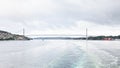 Sotra Bridge Royalty Free Stock Photo