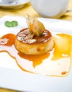 Souffle cream-caramel