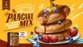 Souffle pancake mix ads