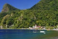 Soufriere village. Dominica