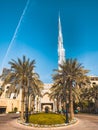 Souk Al Bahar market near Dubai Mall, Downtown Dubai, United Arab emirates Royalty Free Stock Photo