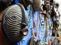 Souk bazaar in the Moroccan old town - Medina Royalty Free Stock Photo