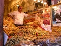 Souk in Marrakech in Marocco