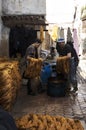 Souk of the wool in Fes