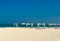 Soul beach in Abu Dhabi, United Arab Emirates Royalty Free Stock Photo