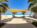 Soul beach in Abu Dhabi, United Arab Emirates Royalty Free Stock Photo