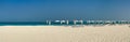 Soul beach in Abu Dhabi, United Arab Emirates Royalty Free Stock Photo