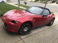 Soul Red Mazda Miata MX-5 Royalty Free Stock Photo