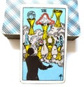 7 Seven of Cups Tarot Card Emotional Growth and Development Celebration Weddings Toasts Friends