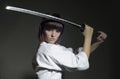 Soul_of_warrior(katana)#1 Royalty Free Stock Photo