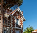 Soulac, France. Ancient villa in the old town