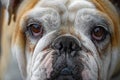 Soulful Stare: The Expressive Bulldog