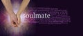 Soulmates Hand in Hand Word Cloud