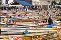 Soumbedioune fish market in Dakar, Senegal