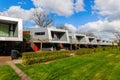 Sound barrier houses called The Cyclops in Hilversum, Netherlands