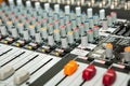 Sound equipment with details Royalty Free Stock Photo