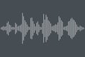 Sound graphic equalizer audio vector