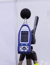 A sound level meter and analyzer