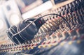 Sound Mastering Mixer Royalty Free Stock Photo