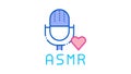 Sound in Microphone Asmr Icon Animation
