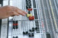 Sound mixer Royalty Free Stock Photo