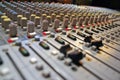 Sound mixer Royalty Free Stock Photo