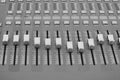 sound mixer board Royalty Free Stock Photo