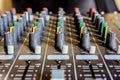 Sound mixer console