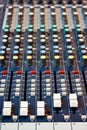 Sound Mixer Recording Studio. Royalty Free Stock Photo