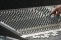 Sound mixing board