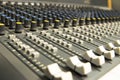 Sound and Music Mixer Royalty Free Stock Photo