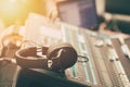 Sound music mixer Royalty Free Stock Photo