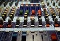 Sound producer mixer Royalty Free Stock Photo