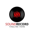 Sound record logo inspiration