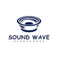 Sound Speaker logo design concept vector. Sound illustration design