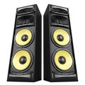 Sound speakers boxes Royalty Free Stock Photo