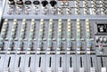 Sound System Console Royalty Free Stock Photo